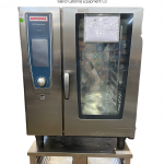 Rational SCC White Efficiency, 10-1/1/E (10-Grid Electric Combi Oven) Stainless Steel Handle