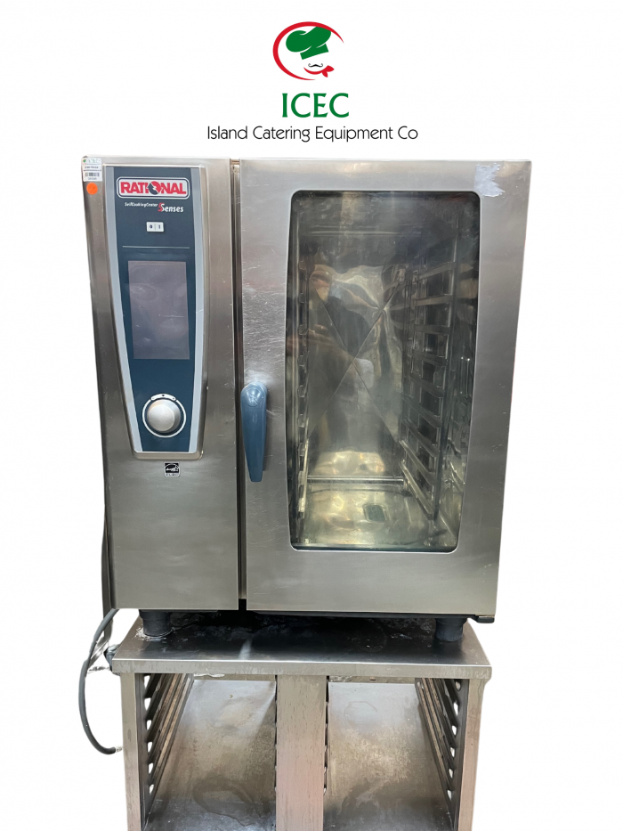 ICEC 06998 Cover Photo Rational SCC White Efficiency, 10-1/1/E (10-Grid Electric Combi Oven)