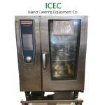 Rational SCC White Efficiency, 10-1/1/E (10-Grid Electric Combi Oven) Stainless Steel Handle