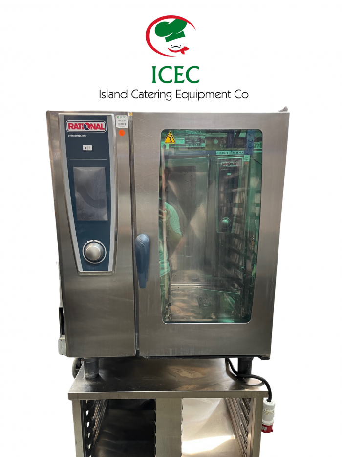ICEC 07030 Cover Photo Rational SCC White Efficiency, 10-1/1/E (10-Grid Electric Combi Oven)