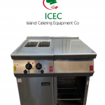 Falcon E9342B2 Twin Tank Electric Fryer with Free N941 Open Cabinet