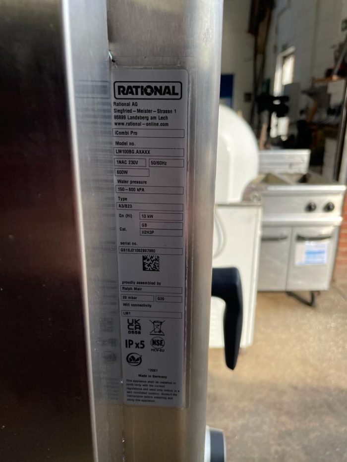 WhatsApp Image 2023 07 21 at 8.39.05 AM 6 Rational iCombi Pro ICP, 6-1/1/G (6-Grid Gas Combi Oven)
