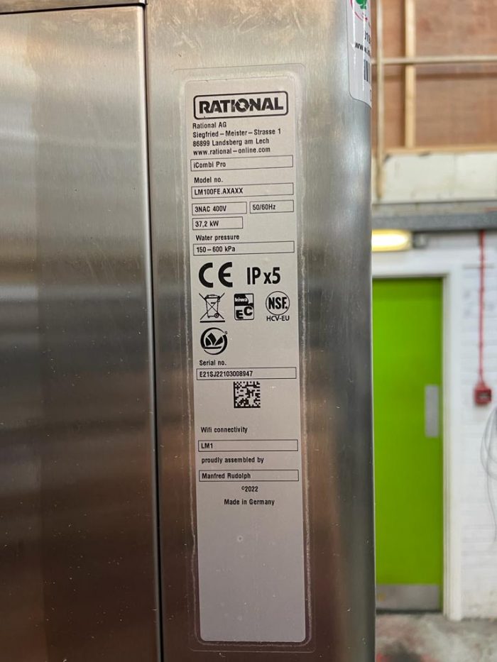 WhatsApp Image 2023 07 31 at 11.36.53 3 Brand New Rational iCombi Pro 20-1/1/E (20 Grid Electric Combination Oven)