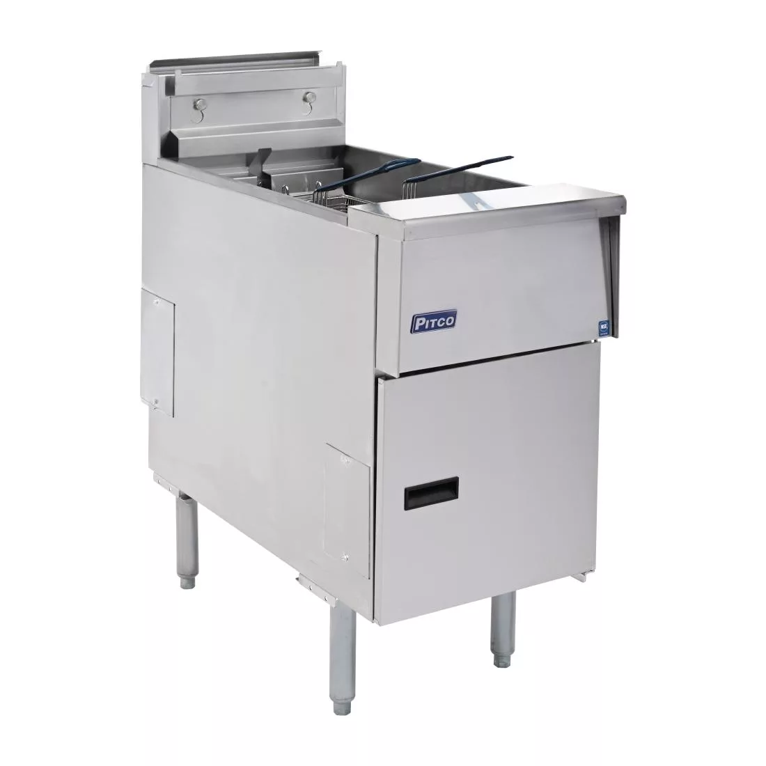 Pitco fryer SE14S-SSTC Single Tank 2 basket electric 3,590 Pitco fryer SE14S-SSTC Single Tank 2 Basket (Electric) - Image 1
