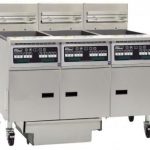 Pitco fryer SGH50-FD-FFF 3 Tank with Filtration (Gas)