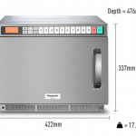 Panasonic microwave NE-1878BDQ 1800W inverter tech, metal door.