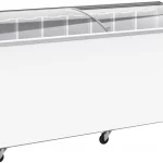 Sterling Pro Chest Freezer Green SPC563GC Glass Sliding Lid 563 Litres.