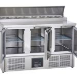Sterling Pro Pizza Prep Cobus SPU300PZ 3 Door Counter 392 Litres.