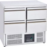 Sterling Pro Fridge Cobus SPU201-4D Undermounted Counter 4 Drawers 220 Litres.