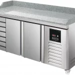 Sterling Pro Fridge Green SPI-8-250-37 Counter Granite Top 800mm 3 Doors & 7 Drawers.