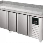 Sterling Pro Pizza Prep Green SPI-7-225-40-GR 4 Door Counter With Granite Top 615 Litres.