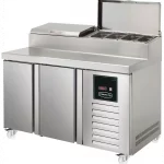 Sterling Pro Pizza Prep Green SPIZ-135 2 Door Counter 274 Litres.