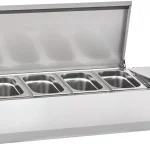 Sterling Pro Saladette Cobus SPT1200-330-SS Topping Well 5 x GN1]4.