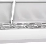 Sterling Pro Saladette Cobus SPT1800-330-SS Topping Well 8 x GN1]4.