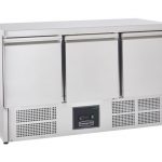 Sterling Pro Fridge Cobus SPU303 Undermounted Counter 3 Doors 368 Litres.