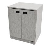 Moffat Focus Hot Hold FHC2 hot cupboard light duty 2 door 70x60x90.