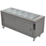 Moffat Premier Hot Hold HB5DBS cupboard 2 door passthrough with bain marie 193x70x90.