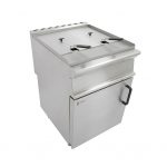 Parry Fryer GDF freestanding gas double tank 2 x 12 litres.