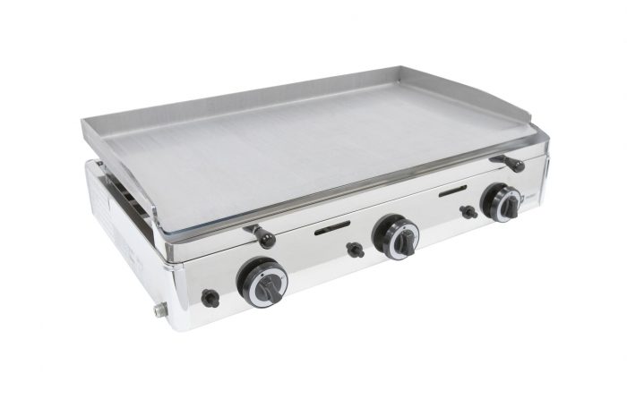 Parry Grill PGF800G counter top gas griddle polished plate 80cm 675 Parry Grill PGF800G counter top gas griddle polished plate 80cm.