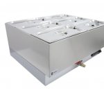 Parry Hot Hold 1985 electric bain marie wet with drain 6 x 1]3 GN.