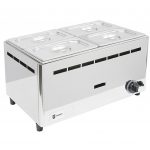 Parry Hot Hold BMF1-1G gas bain marie wet 4 x 1]4 GN.