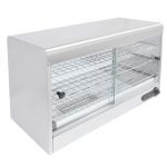 Parry Hot Hold CPC electric pie cabinet 3 wire racks 20 pies by rack 75cm.