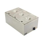 Hallco Hot Hold MBM3W baine marie 3 x 1]3 GN.
