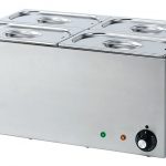 Hallco Hot Hold MBM4 baine marie 4 x 1]4 GN.