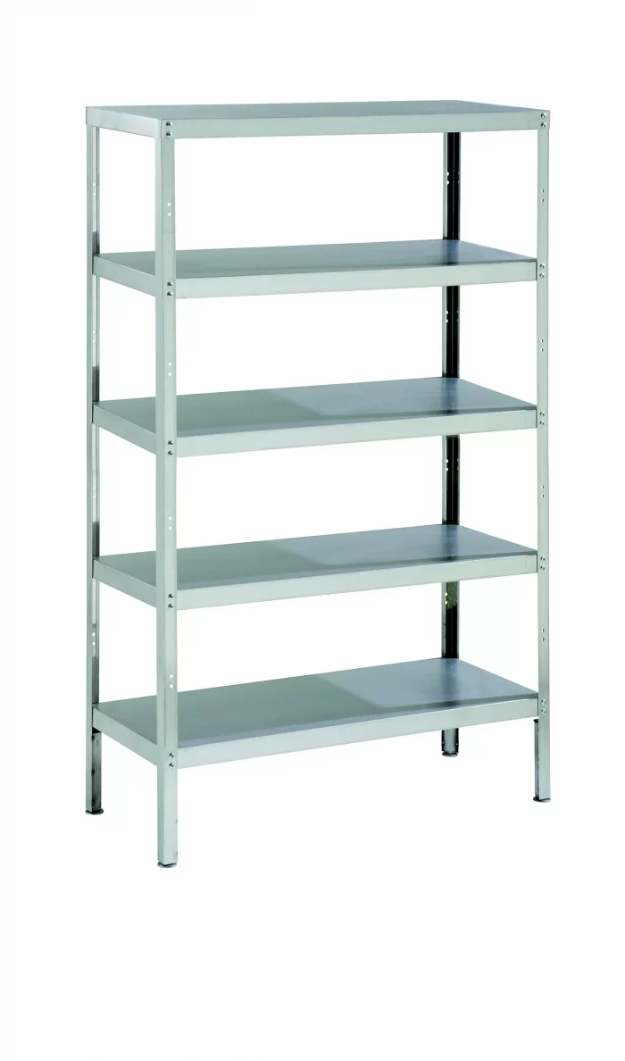 Parry S-Steel RACK5S 1200X400X1800, 5 x shelves. - Image 1