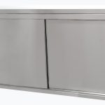 Parry S-Steel WCS1200 wall mounted cupboard 2 sliding door 120cm.