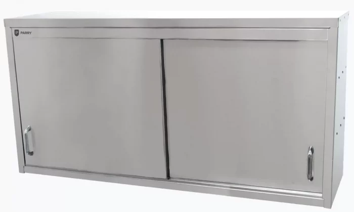 Parry S-Steel WCS1200 wall mounted cupboard 2 sliding door 120cm. - Image 1