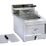 RollerGrill Fryer RFE12 counter top electric 12L deep single tank with draining system.