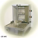 RollerGrill Grill Gyros GR40G kebab Grill gas high spit 15 kg of meat.