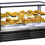 RollerGrill Hot Hold HD1200 heated display 2 grid with ventilation 120cm.