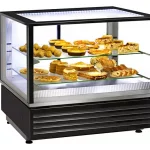 RollerGrill Hot Hold HD800 heated display 2 grid with ventilation 80cm.