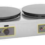 RollerGrill Snack System CDG400 crepe double gas.