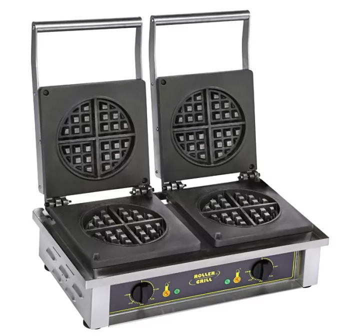 RollerGrill Snack System GED75 Waffle double round 1500 RollerGrill Snack System GED75 Waffle double round.