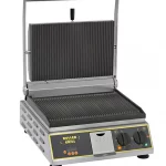 RollerGrill contact Grill PREMIUM R single ribbed base and top.