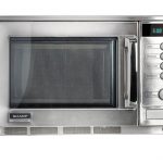 Sharp Microwave R23AM 1900W, manual controls with digital timer, 4 power levels.