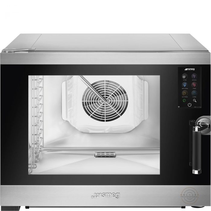 Smeg Oven SPO5L2S Combi 5 tray GN 11 Intuitive 7 inch touch screen controls 8 cooking functions 4350 Smeg Oven SPO5L2S Combi 5 tray GN 1]1, Intuitive 7 inch touch screen controls, 8 cooking functions.