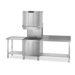 Smeg Washing Machine HTY615DSUK passthrough dishwasher 50x50 with drain pump with water softener.