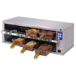 Prince Castle Hot Hold DHB2PT-33CGB dedicated holding bin with menu trak 8 x 1]3 GN.