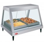 Hatco Hot Hold GRHD-2P heated display 1 tier 2 plates.