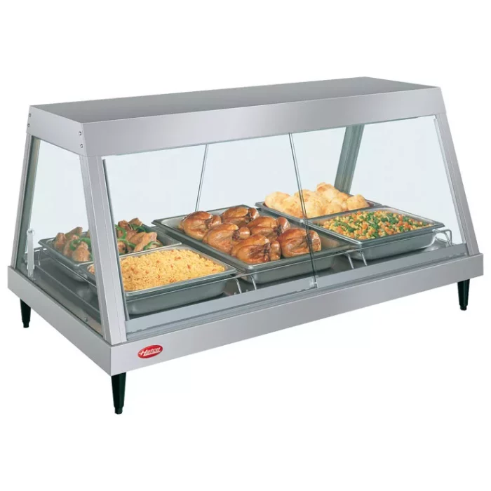 Hatco Hot Hold GRHD-3P heated display 1 tier 3 plates. - Image 1