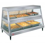 Hatco Hot Hold GRHDH-3PD heated display 2 tier 6 plates with humidity.
