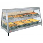 Hatco Hot Hold GRHDH-4PD heated display 2 tier 8 plates with humidity.