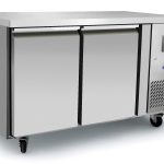 Atosa EPF3462HD 2 Door Heavy Duty Preparation Counter Freezer  280 Litres