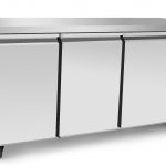 Atosa EPF3432HD 3 Door Heavy Duty Preparation Counter Fridge  420 Litres