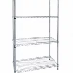 EAIS S-Steel EZC wire rack chrome 4 tier 180 x 60 x 180