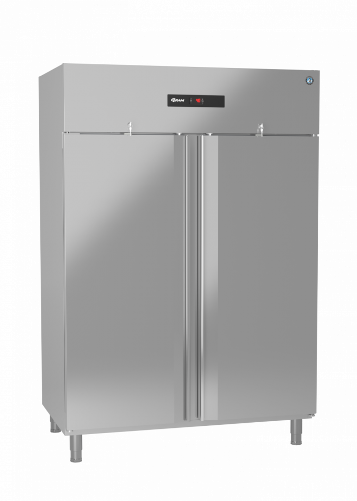 Gram F 140-4 C U Stainless Steel Double Door Freezer, 1200 Litres - Image 1
